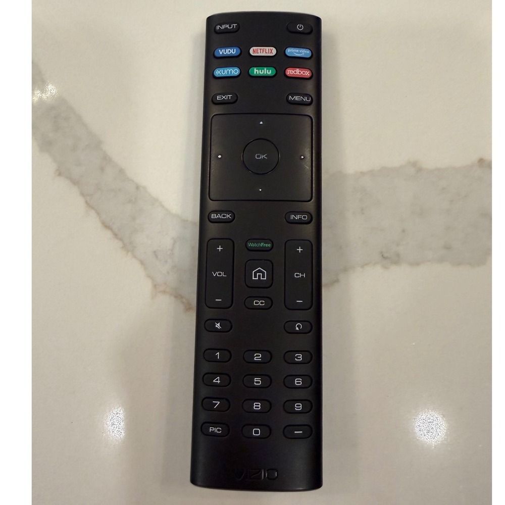 Vizio Smart TV Remote Control XRT140 with Netflix Hulu Disney+ Untested